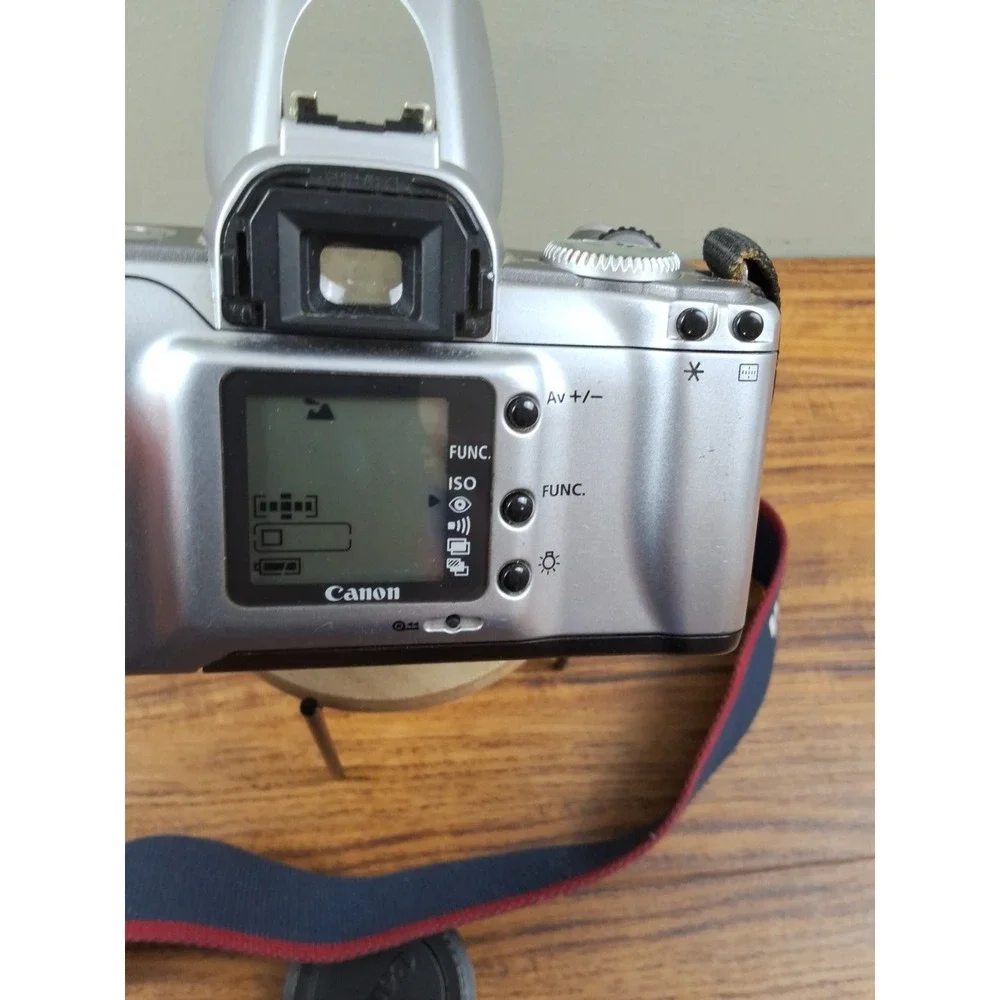 Canon EOS Rebel Ti 35mm SLR w/28-90mm Zoom Lens (No Cap), Shoulder Strap, Tested